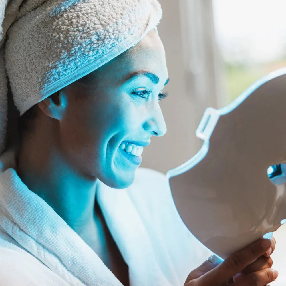 Rechargeable Touch Colorful Color Light Mask Instrument Mask