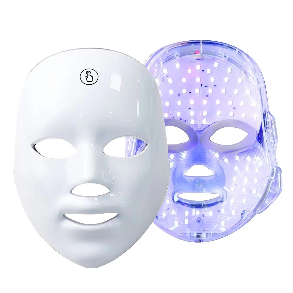 Rechargeable Touch Colorful Color Light Mask Instrument Mask